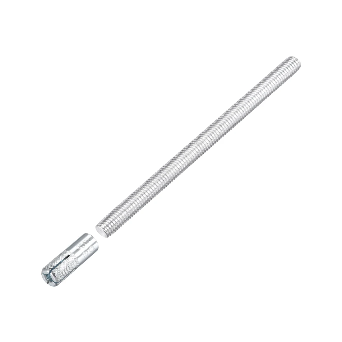 

uxcell Floating Shelf Invisible Support Bracket Bolt M8 x 150mm Wall Support Set 2 Pcs