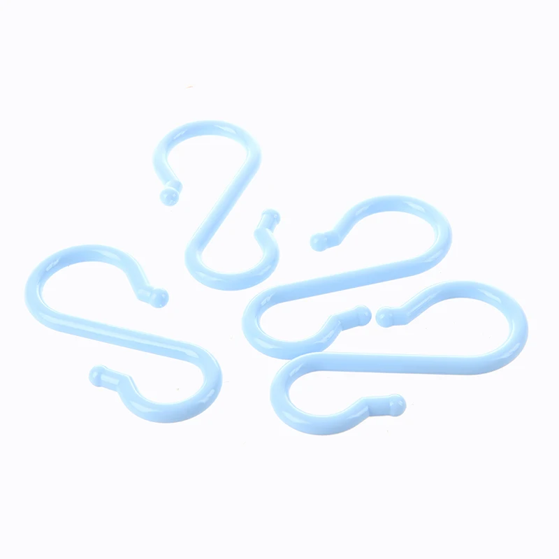 Maya синий перфоратор для пластика чаша S образный Крючки 4 шт|Крючки халата| |