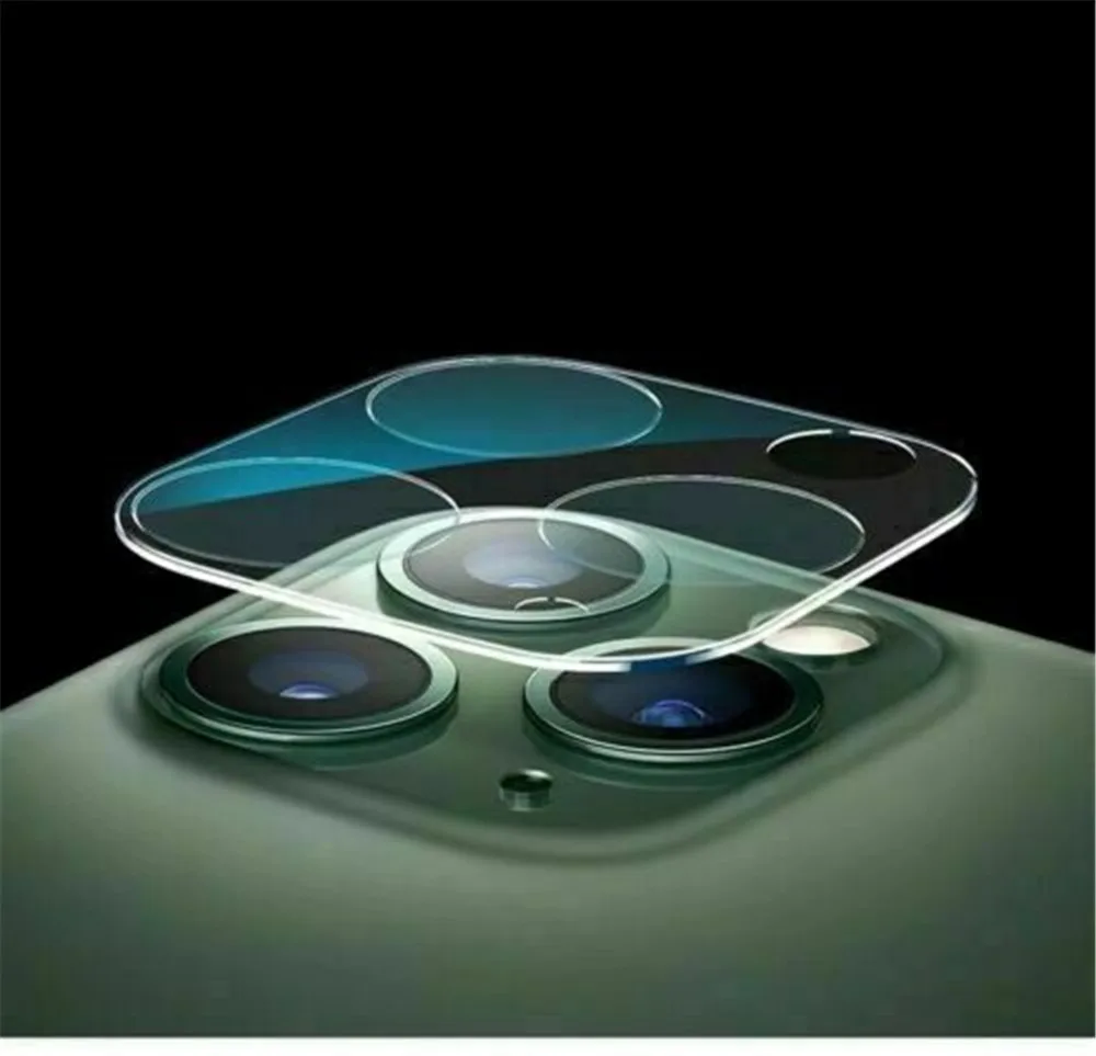Новый стиль Защита объектива камеры для iphone 11 Pro Max металлическое кольцо Крышка +