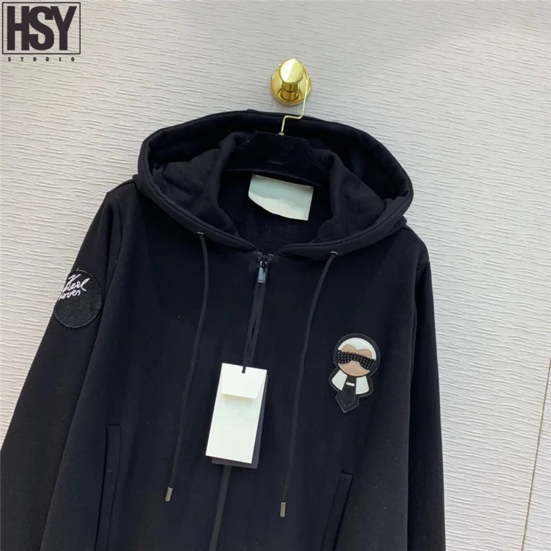 【Hsy】2019осенние Новые Женские ветрозащитные куртки на молнии эластичные закрытые