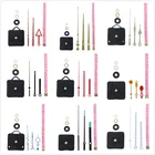 Горячие DIY часы полое сердце металлическая текстура креативные настенные часы ретро настенные часы аксессуары для перемещения черные стрелки ремонтный комплект