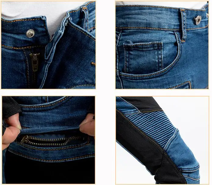 Брюки для езды на мотоцикле новые стильные весенне-летние дышащие мотоциклетные