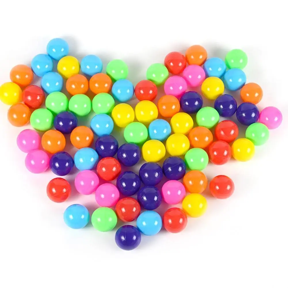 

10pcs/set Ocean Balls 7cm Thickening Environmentally For Children Friendly 2 Toys Color Toy Years Random Over Parent-child G4Y1