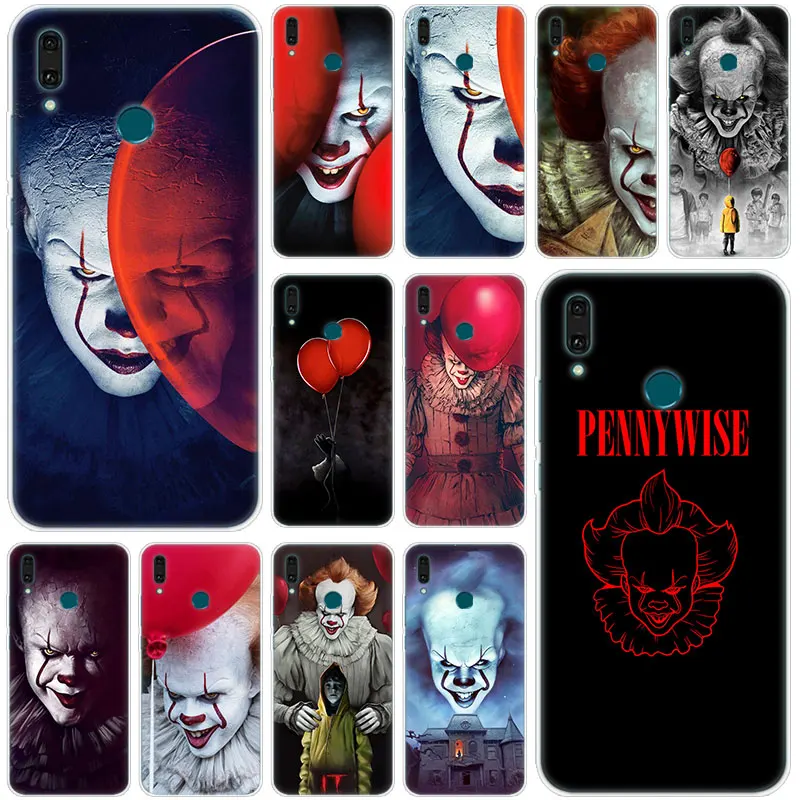 Pennywise ужас клоуна силиконовый чехол для Huawei Mate 30 20 10 Lite Pro Y9 Y7 Y6 Prime Y5 2019 2018 2017 Модный