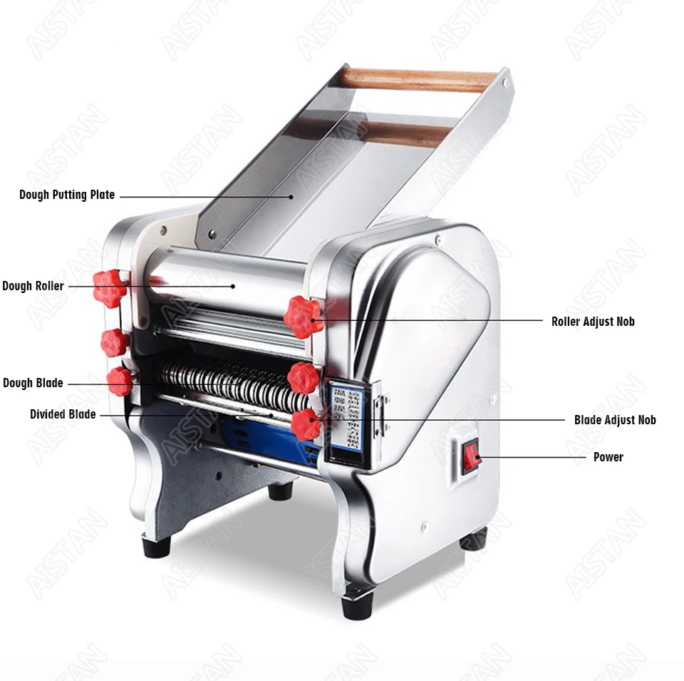 Электрический ролик для теста FKM240 из нержавеющей стали машина изготовления