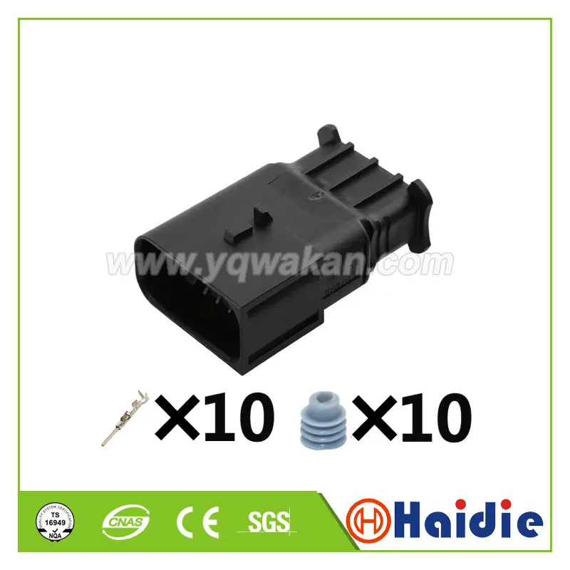 10-контактный автомобильный жгут проводов водонепроницаемый штекер пластиковый