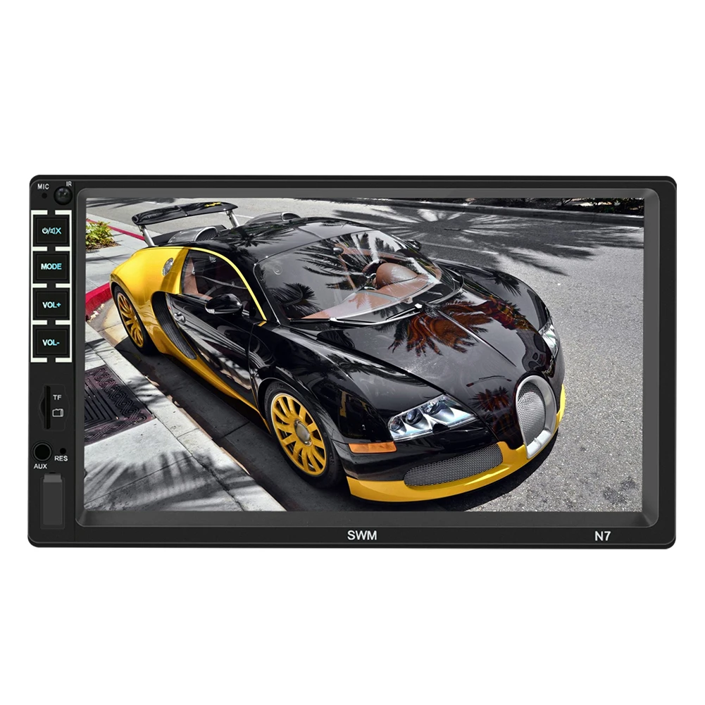 

N7 Car Radio 7 inch MP3/WMA/WAV/APE/FLAC AUX Bluetooth Head Unit Multimedia Video Player Automobile Electronic Supplies