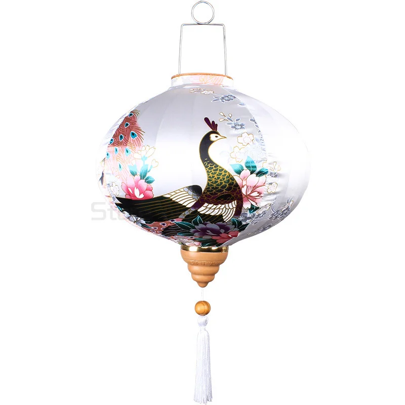 

Peacock New Year Lantern Hanging Creativity to Shine Balcony Chinese Outdoor Antique Japanese Phoenix Chinese Style Decoration