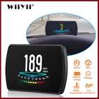 WYOBD OBD2 GPS HUD Автомобильный бортовой компьютер 4,3 