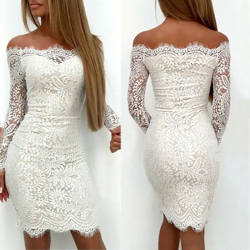 Новинка женское Бандажное платье Vestidos белое с вырезом лодочкой вечерние платья