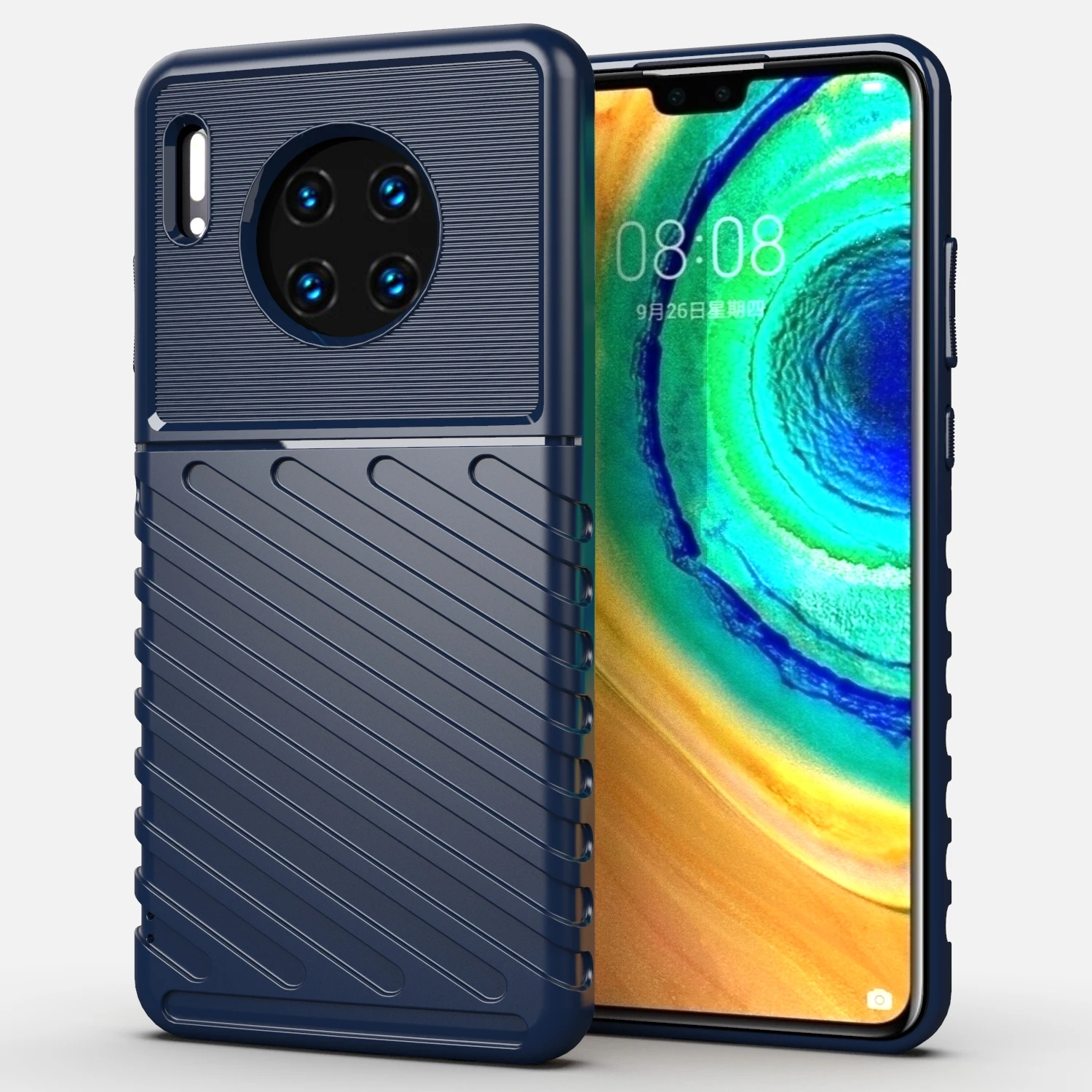 Мягкий силиконовый чехол с защитой от отпечатков пальцев для huawei mate 30 20 Pro RS Absorbtion