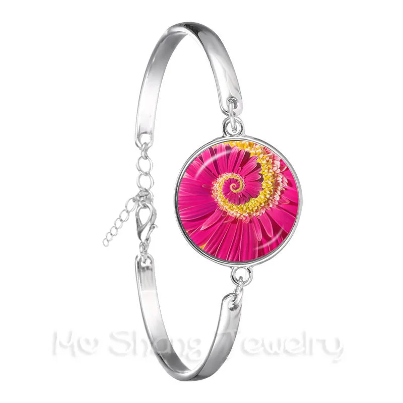 Браслет Cabala с мандалой браслет цветком деревом жизни стеклянный кабошон