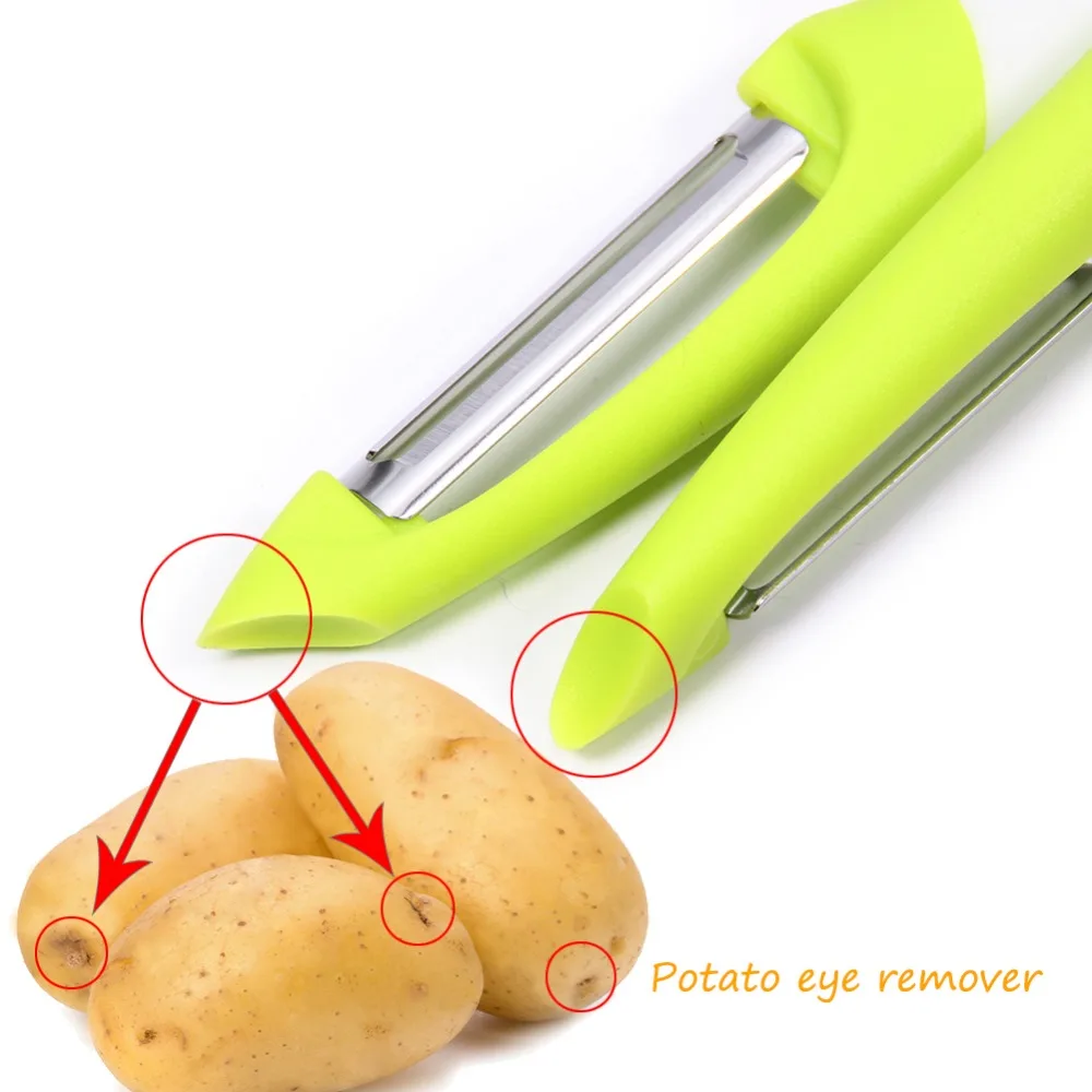 Комплект из 2 предметов Нержавеющая сталь нож для фруктов и овощей супер