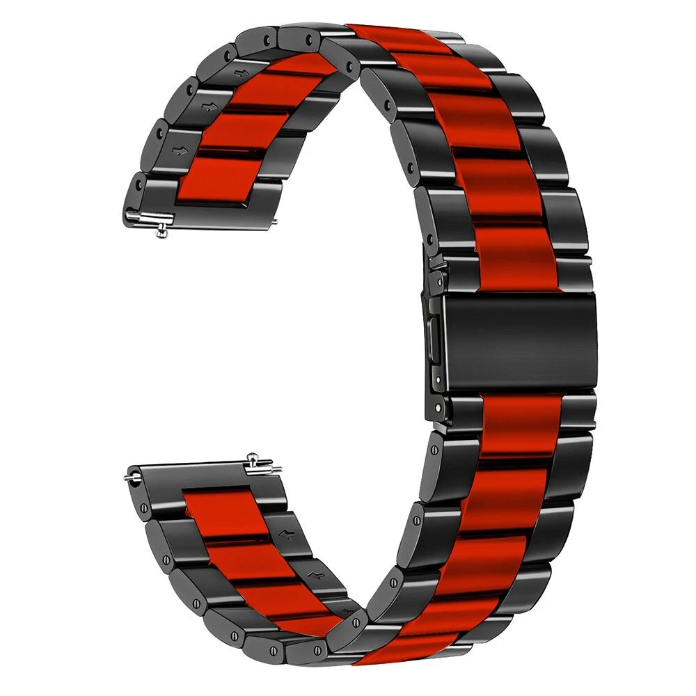 

Link bracelet for samsung galaxy watch active2 44mm band 20mm Solid Metal stainless steel wrist strap for active 2 40mm bands