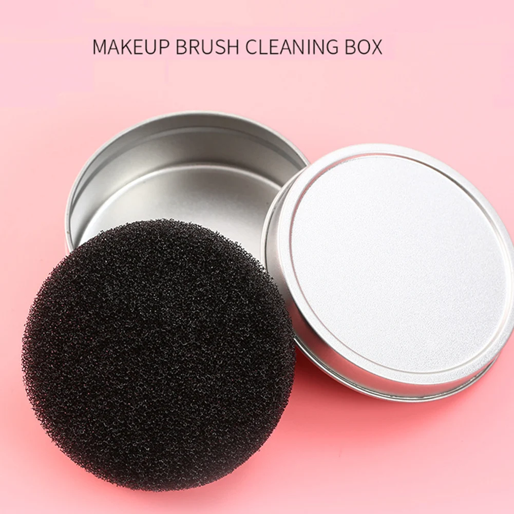 5 шт. губка для сухой чистки коробка Кисть макияжа с активированным углем