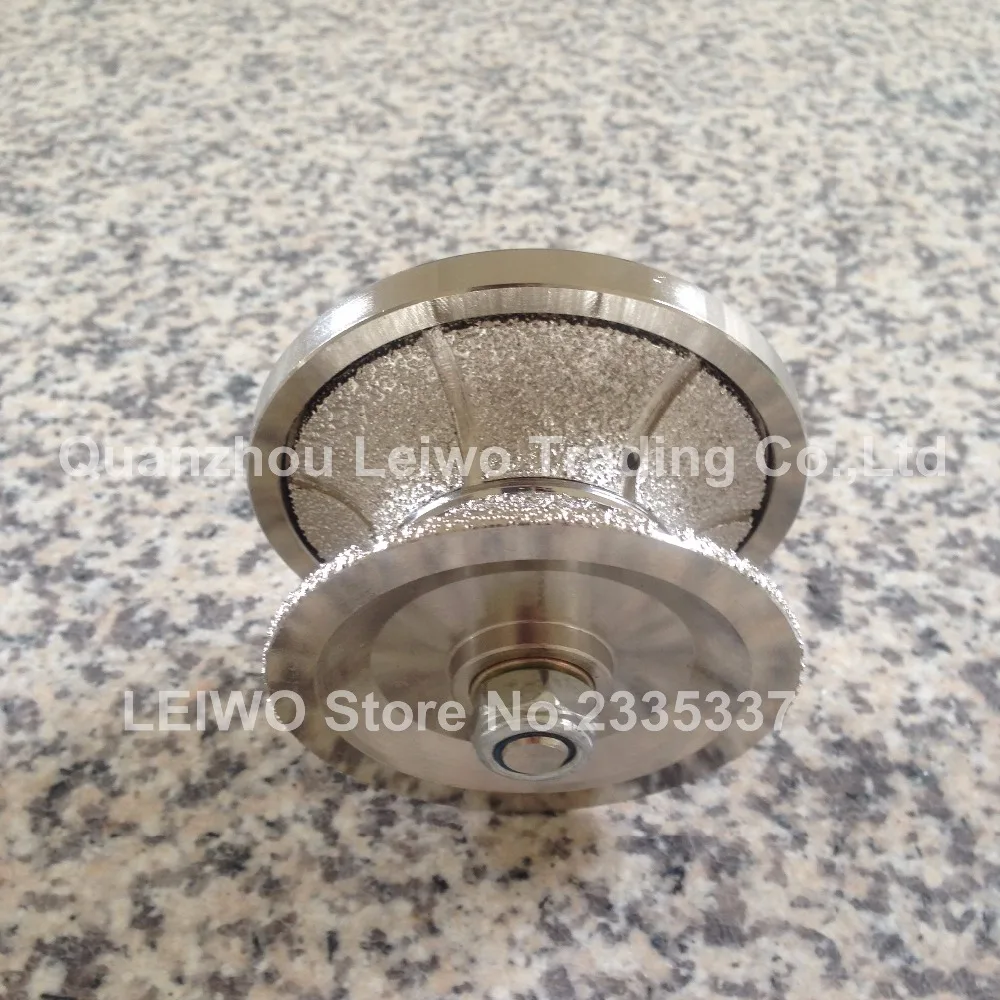 Вакуумная паяная ручная фреза V30 полностью металлическая крышка с алмазным