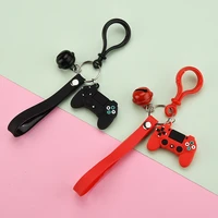 creative video game controller keychain students schoolbag pen bag stationery pendant gamepad keychain jewelry