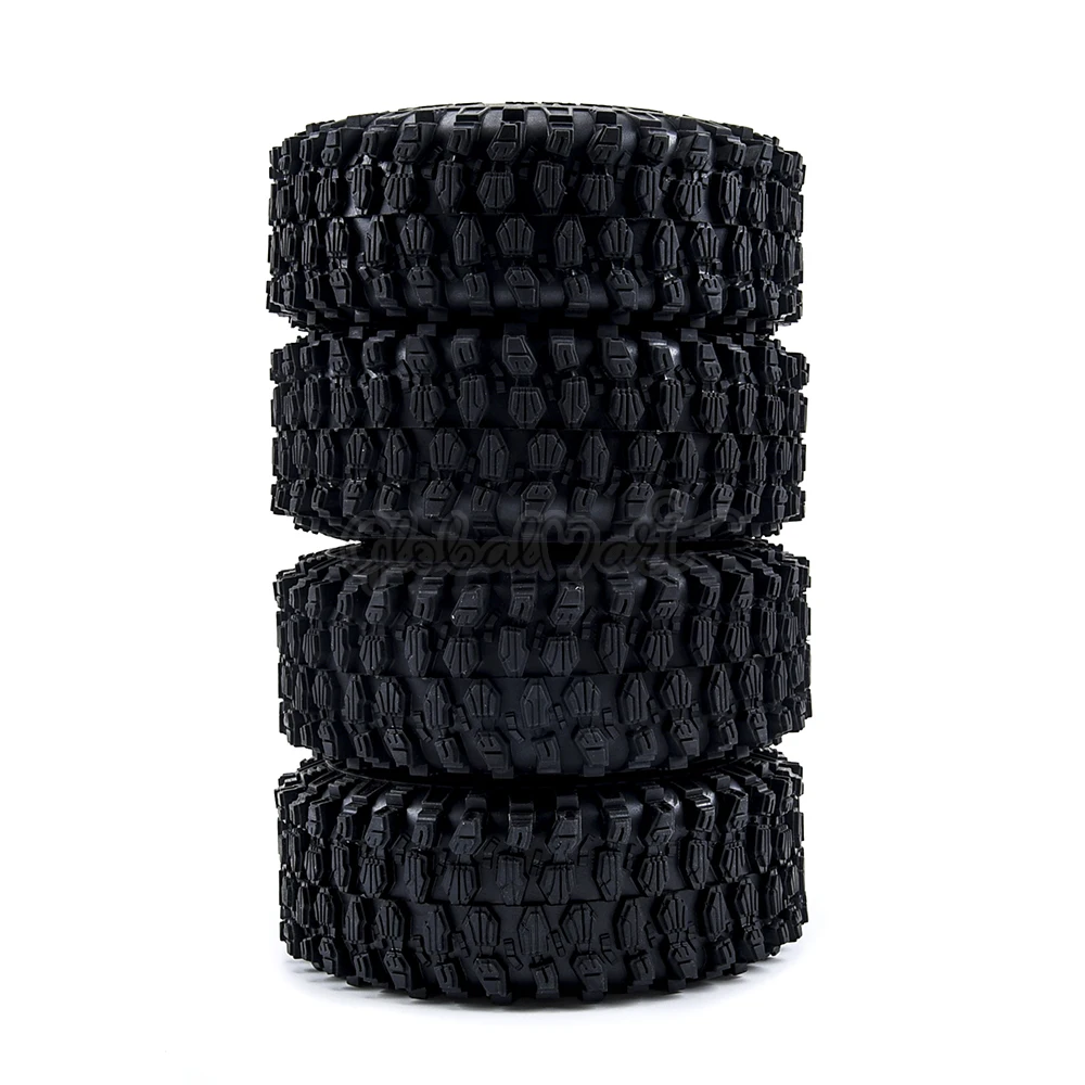 4 шт./лот 120 мм 1 9 дюйма резиновые шины/колесные шины для 1:10 RC Rock Crawler Axial SCX10 90047 D90 D110
