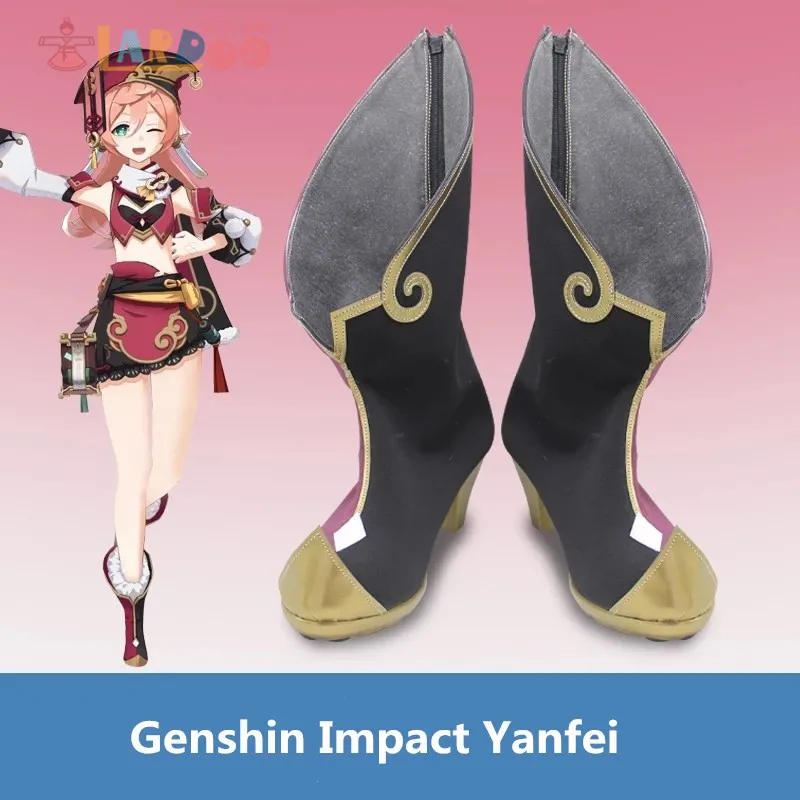 

Игровые ботинки для косплея манлес Genshin Impact Yanfei