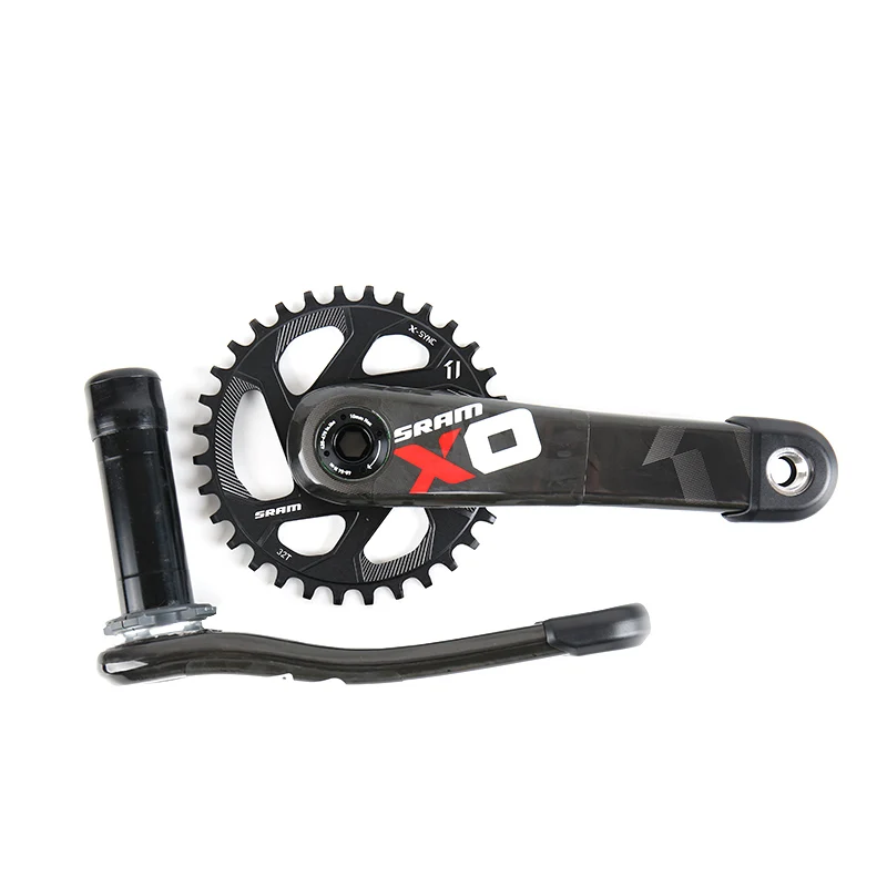 ホワイトブラウン SRAM TRUVATIVスラム X0 DHクランクセット BB30