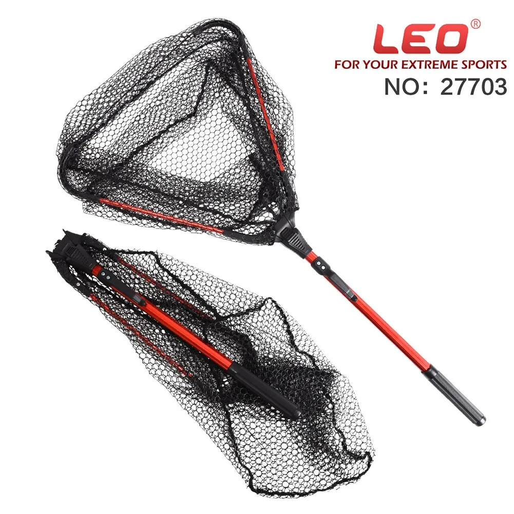 

80cm Fishing Net Aluminum Alloy Anti - Hanging Folding Triangular Brail
