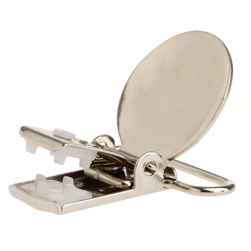 

10Pcs Baby Infant Metal Clips Pacifier Holders Shape Alloy Suspender Hook New