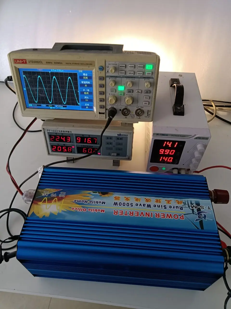 Инвертор немодулированного синусоидального сигнала 5 кВт 5000 Вт 12 В/24 В/36 В/48 В до 110