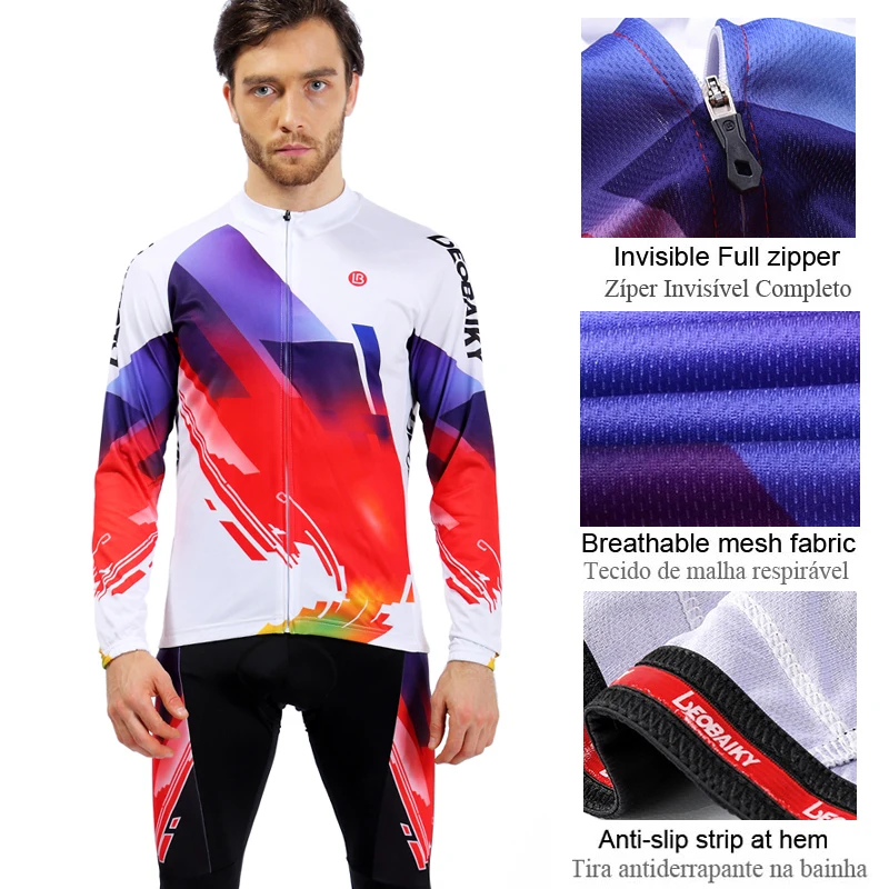 Новый Pro велосипедная Одежда Mtb велосипед Джерси комплект мужская летняя рубашка