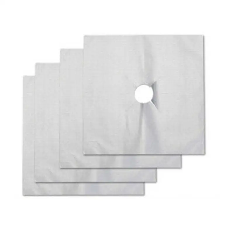 4 шт./компл. многоразовая Защитная пленка для газовой плиты аксессуары вкладыш