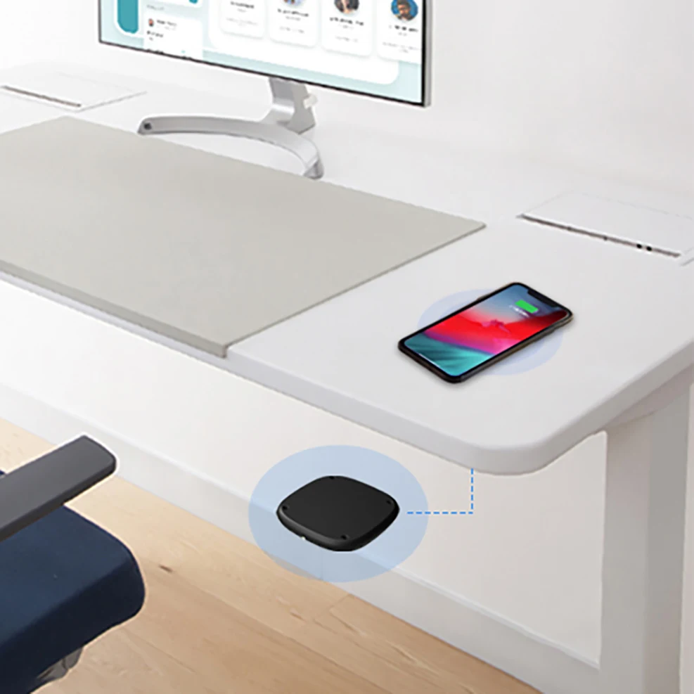 qi invisible true wireless charger long distance 30mm wireless charging pad for iphone 13 pro max 12 8 samsung s21 ultra s20 s10 free global shipping