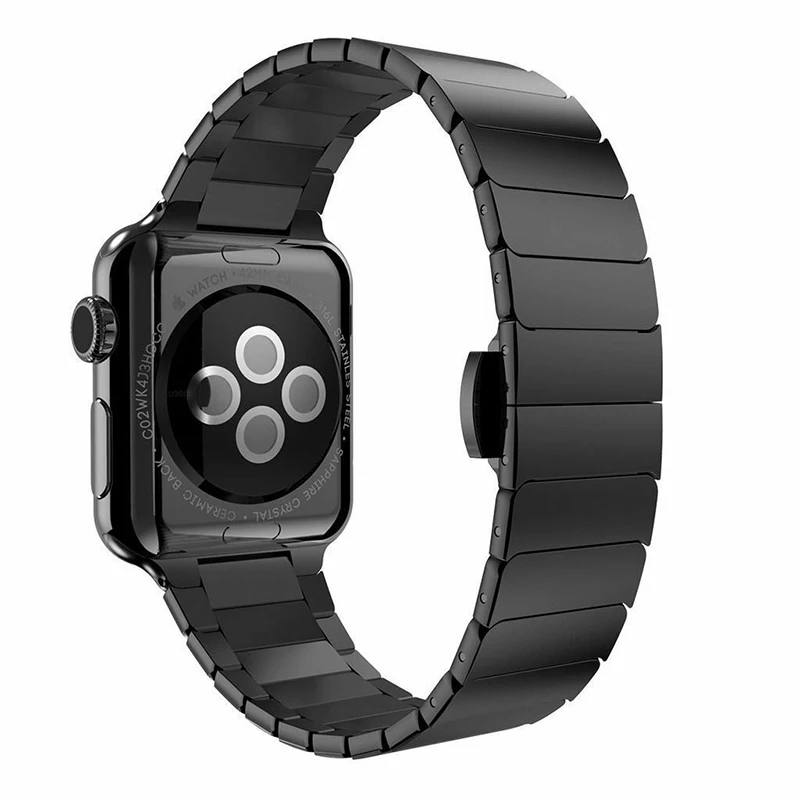 

Браслет из нержавеющей стали для apple watch, 44 мм, 38 мм, ремешок iWatch, ремешок для apple watch, ремешок для часов, 5, 4, 3
