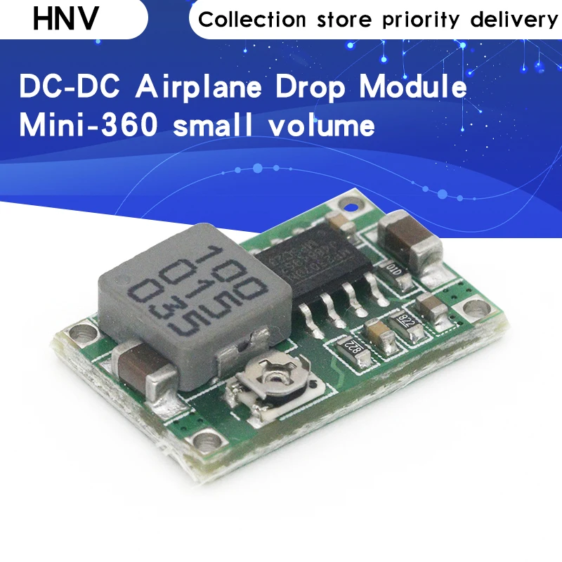 10 шт. понижающий модуль радиоуправляемого самолета Mini 360 DC преобразователь с 4 75 в