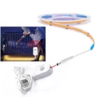 Светодиодная ленсветильник с монолитным блоком светодиодов, гибкая LED полоска для освещения лестниц, комнат, 5 в постоянного тока, питание от USB, 1 м, 2 м, 3 м, 4 м, 5 м