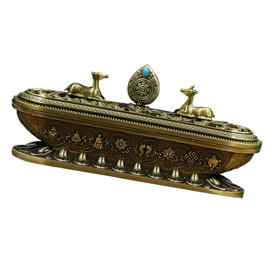 Курильница из тибетского сплава для благовоний 2 шт.|Благовония и курильницы| |