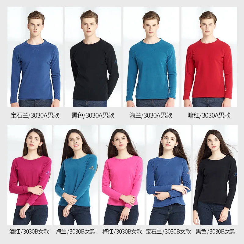 Уличный флисовый женский и мужской пуловер для весны осени зимы толстовка с