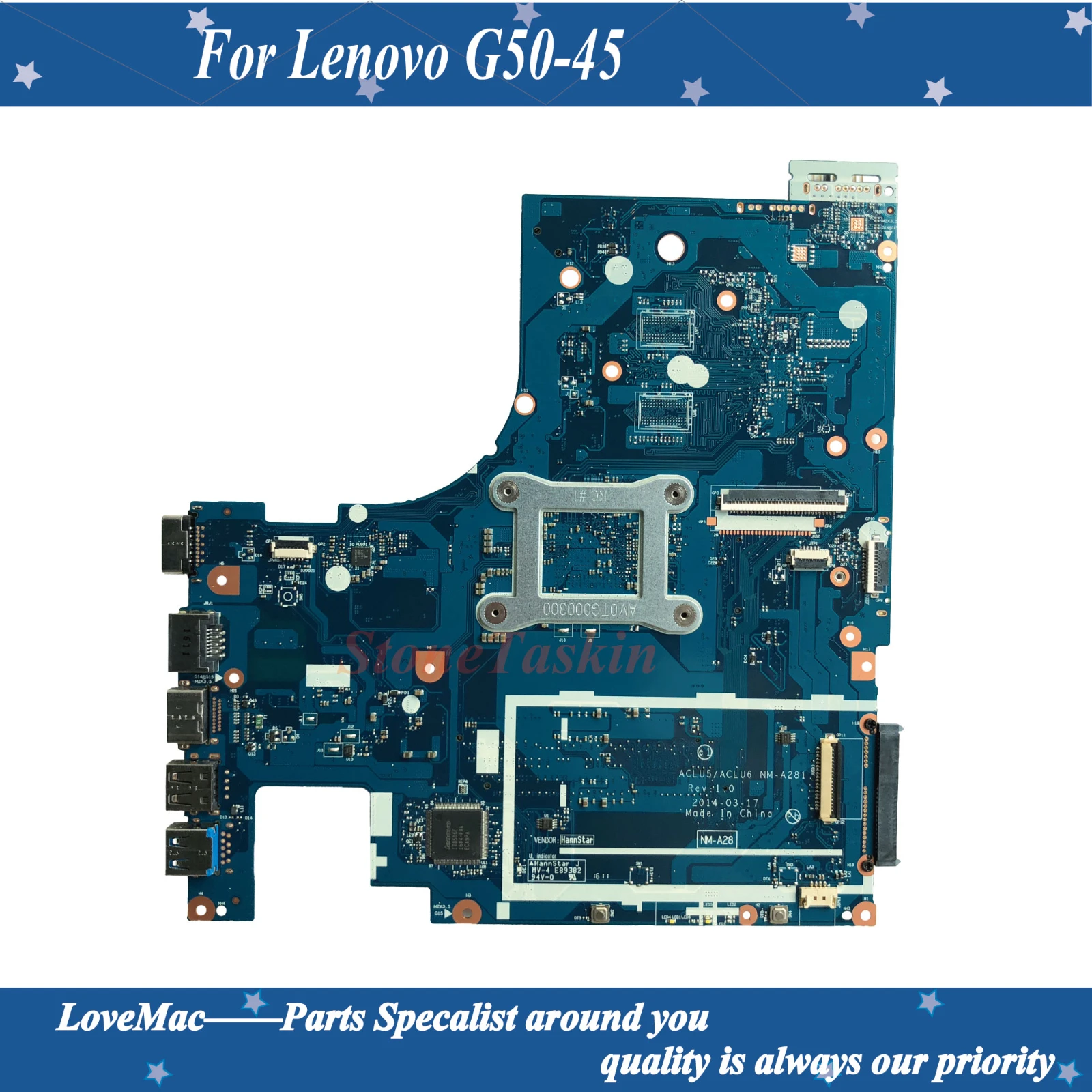 Высококачественная материнская плата 5B20G38059 для Lenovo G50 45 ноутбука ACLU5/ACLU6 NM A281