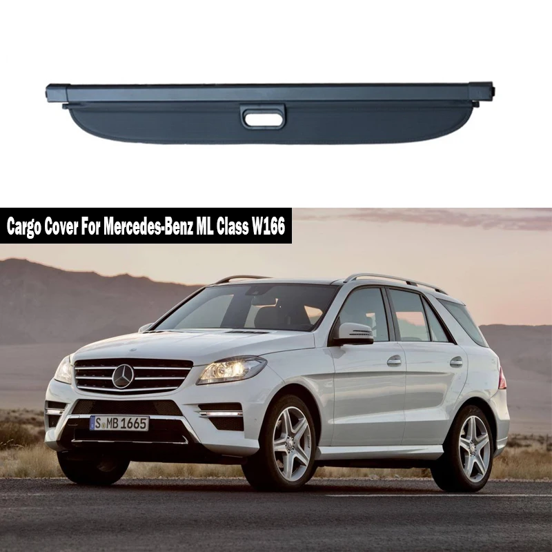Задняя крышка для Mercedes-Benz ML Class W166 ML320 ML350 ML400 ML500 2013-2017 защитный экран багажника |