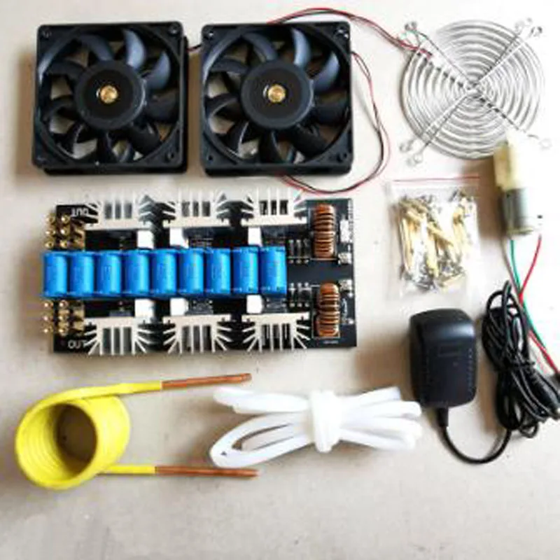 ZVS 3000W 50A средний и высокочастотный индукционный нагревательный аппарат