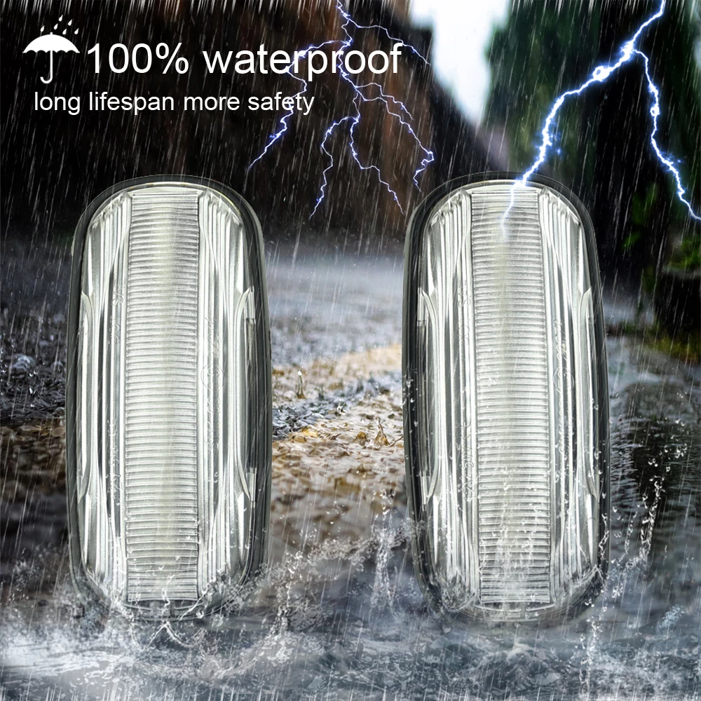 1 пара течет Авто Боковой габаритный фонарь для Land Rover Discovery защитник TD5