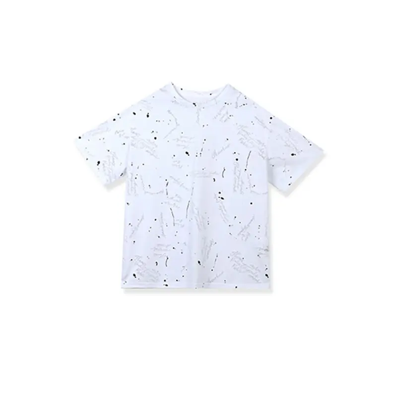 

XITAO White Casual T-shirt Women Loose Letter Print Summer New Fashion Simplicity O-neck Collar All-match Top 2021 WMD1250