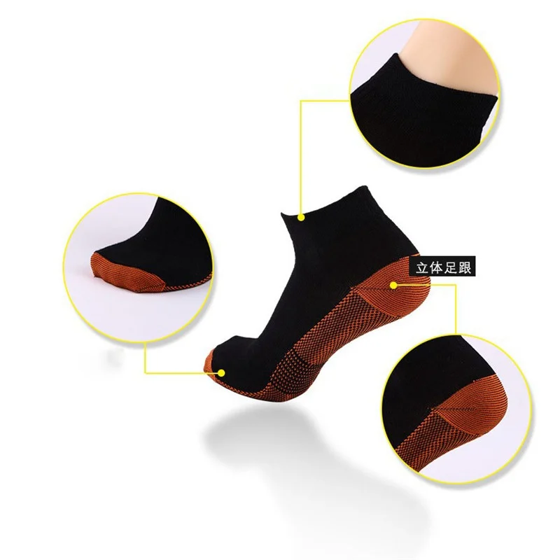 

Ventilation Cushioned Sole Mens And Womens Socks Cotton Reinforced Heel Toe Work