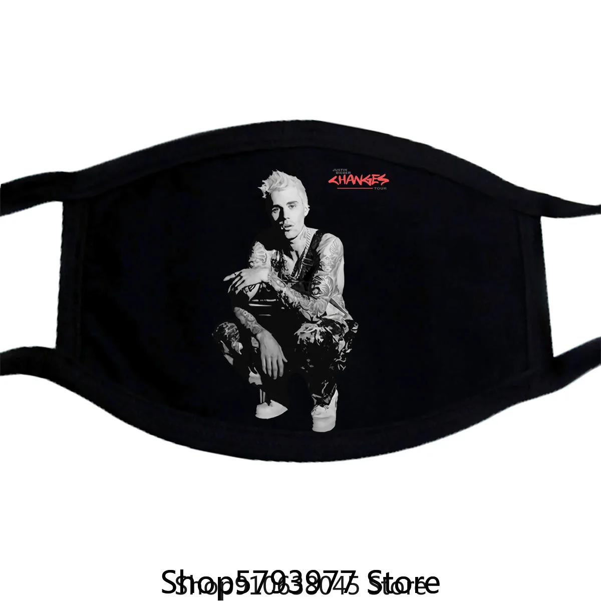 Новая белая маска Джастина Бибера Тур 2020 PM2.5|Мужские маски-балаклавы| |