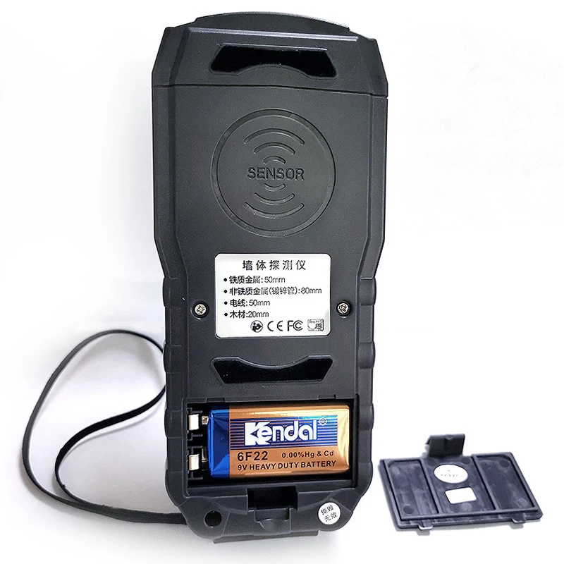 

GT8622 Multi-functional Digital Wall Scanner Detector Handheld Metal Wood Studs Finder AC Cable Live Wire Scanner