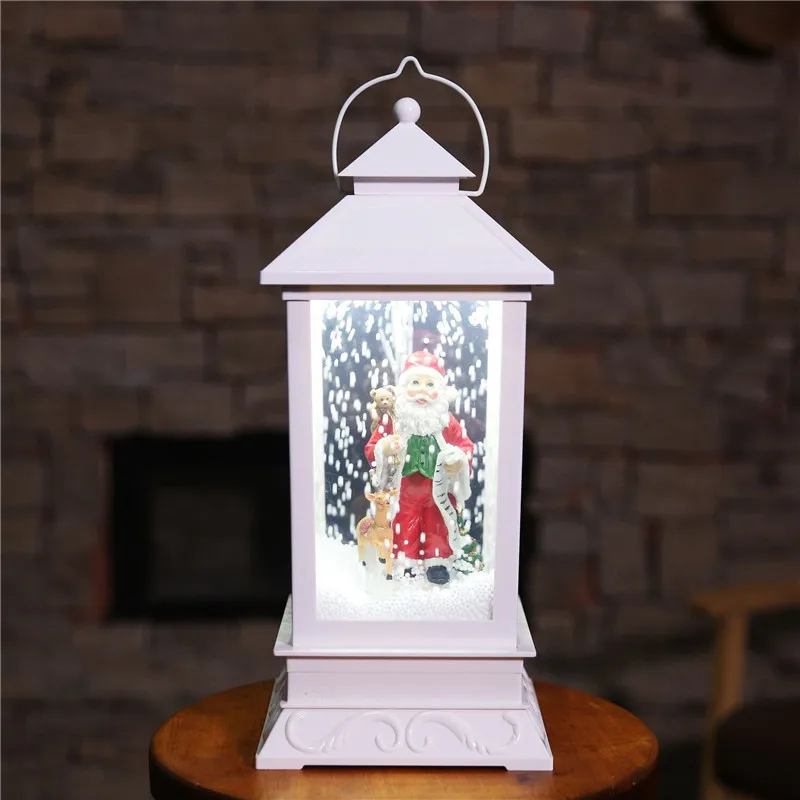 Рождественский музыкальный снег фонарики светодиоды для создания сказочной