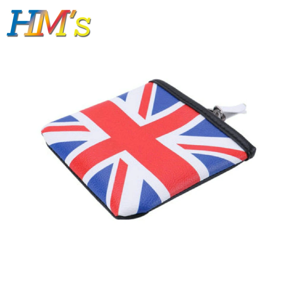 Red Union Jack Для Mini Cooper R56 F56 F55 автомобильная сумка для хранения воздуха на выходе для Mini Clubman F54, сумка-перчатка для сотового телефона, подвесная сумка для земляка R60 F60 - Название цвета: Red Union Jack