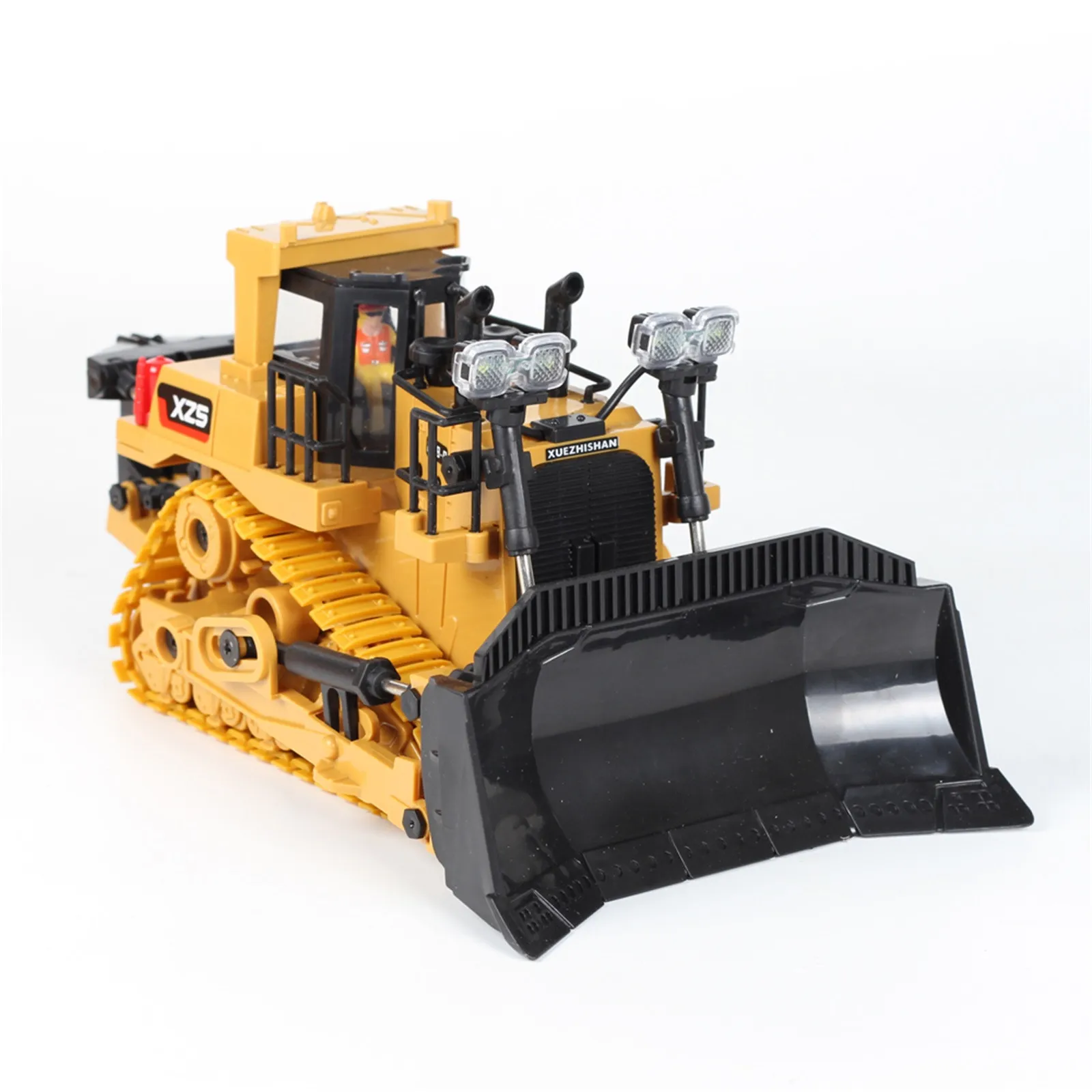 

Rc Excavator Remote Control Bulldozer 1:24 Children's Toy Construction Vehicl Alloy Plastic Rc Car Forklift Heavy Excavator Toys