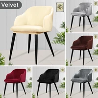 20 colors velvet fabric sloping arm chair cover elastic washable chair covers seat covers hotel home party banquet