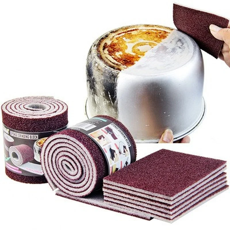 

3PCS Magic Cleaning Sponge Household Tools Kitchen Utensils Accessories Cleaning Dirt Removal Emery Sponge Cleaning Tools