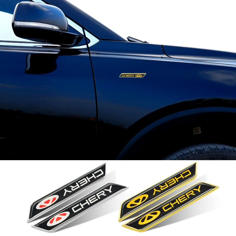 Автомобильный кузов значок на крыло наклейка боковую сторону для Chery Tiggo 2 3 5 7 8 3X 5X