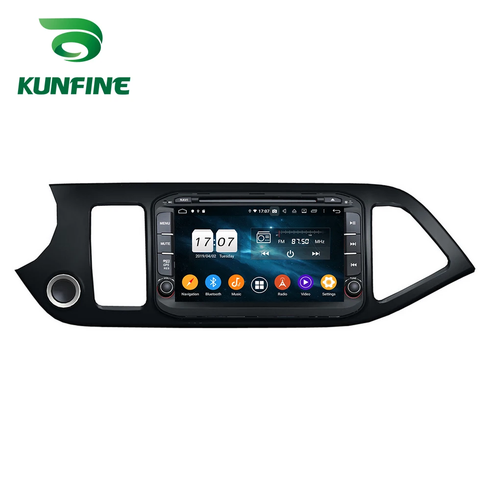 Android 9 0 Восьмиядерный 4 Гб ОЗУ 64 ПЗУ автомобильный DVD GPS мультимедийный плеер